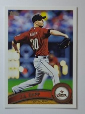 2011 Topps #499 J.A. Happ Houston Astros