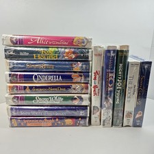 Walt Disney Pictures Vhs Lot Of 13 classics Kids/Family Movies NEW sealed