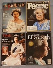 Queen Elizabeth II collection: 4 Magazines featuring her years on the throne
