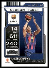 WILLY HERNANGOMEZ 2025-26 Panini Contenders EuroLeague Season Ticket #10