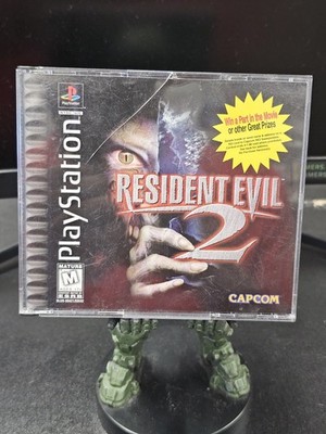 Resident Evil 2 for Original Sony Playstation (PS1) - Black Label - 