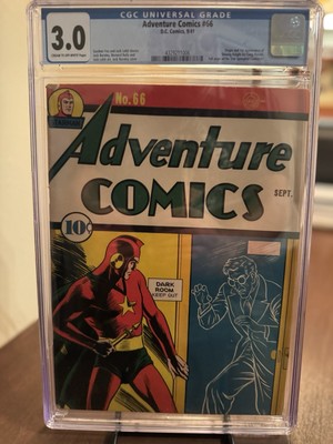 Adventure Comics #66 CGC 3.0 1941 1ST APP SHINING KNIGHT FREE SHIPPING!!!