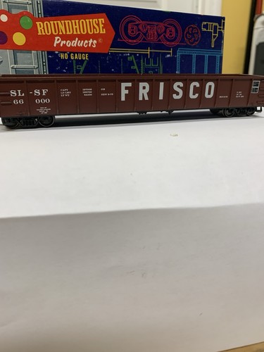 Roundhouse HO 50' Góndola Coche Frisco #1694 Marrón Kit Montado Plástico | Zustand: Used