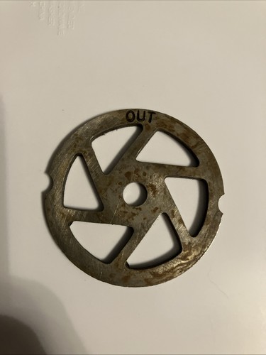 REPLACEMENT CUTTING DISC FOR RIVAL 303 MEAT GRINDER Grind-o-mat Chopping Cutter - Picture 1 of 4