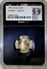 1992 $5 Gold Eagle NGCX MS 9.9 VaultBox 1/10 American Gold Eagle Coin
