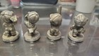 Vintage Avon Fine Pewter School Days Bear Figurines 1983-1984 Set of 4 — photo 3