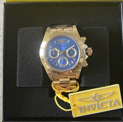 18256 Invicta Ladies Watch Speedway Chronograph Blue Dial  Sold Out