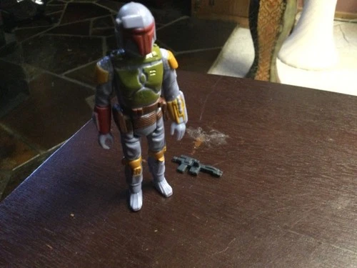 Vintage 1979 Kenner Hong Kong Star Wars Boba Fett Figure Complete With weapon