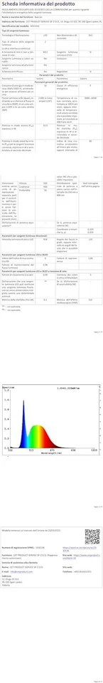 Ventilatore da Soffitto con Luce, 26W 40CM Dimmerabile Plafoniera - Telecomando - Immagine 4 di 4