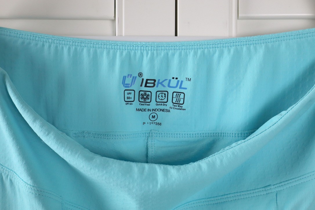 IBKUL $76 Stretch Solid Aqua Blue Athletic Golf S… - image 3