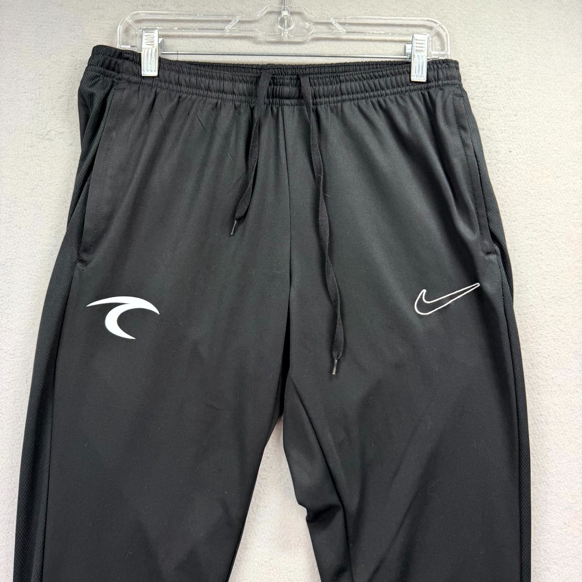 Nike Training Pants Mens Large 31x30* Black Rip Curl Waves UPF 50+ Performance View 2