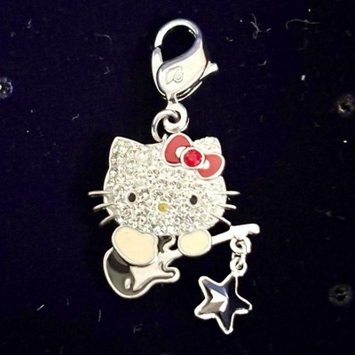 Swarovski x Hello Kitty Rock Black Guitar Charm