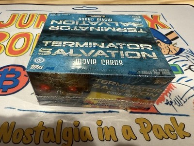 Terminator Salvation Movie Card Box 24 Packs Topps 2009 Hobby Edition