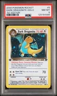 2000 POKEMON ROCKET 1ST ED #5 DARK DRAGONITE-HOLO PSA 8