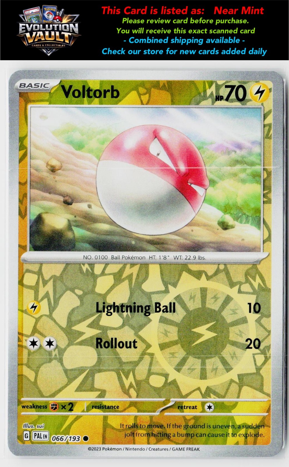 Professor Program Promos #066/193 Voltorb