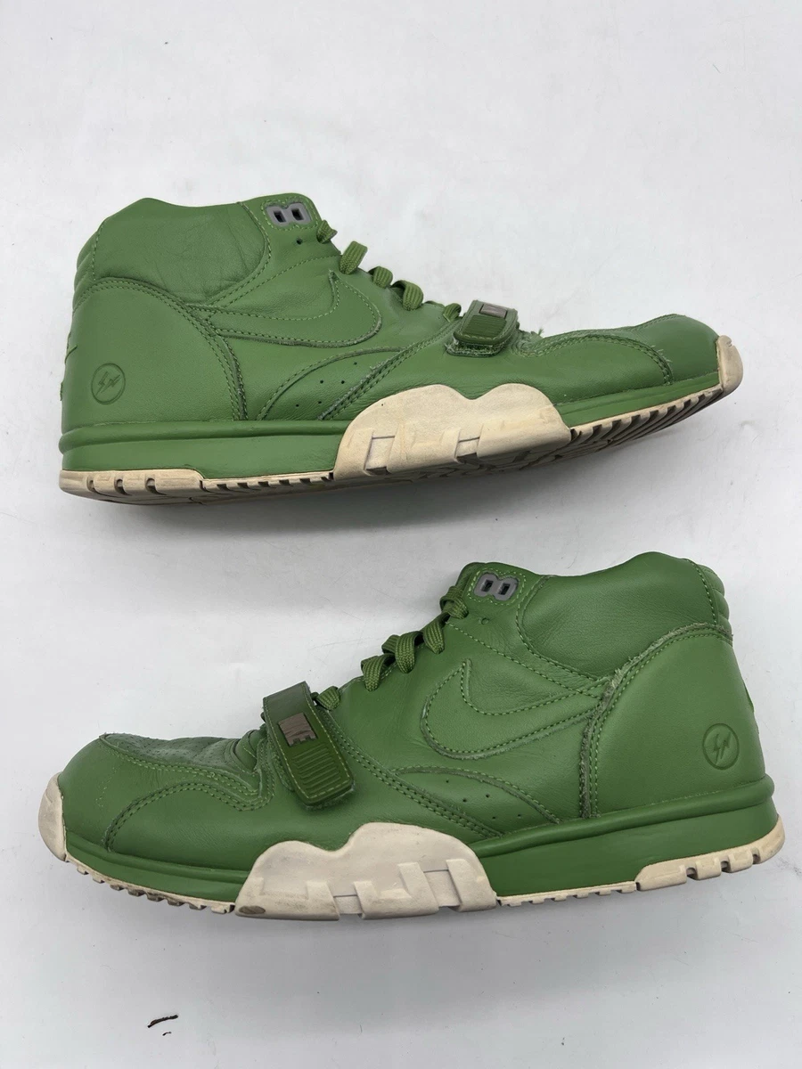 Nike Fragment Design x Air Trainer 1 SP Mid Chlorophyll for Sale