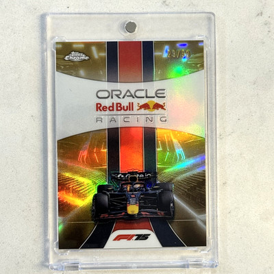 2025 Topps Chrome Formula 1 F1 #174 ORACLE RED BULL RACING Gold