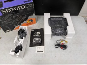 Complete Neo Geo CD Black Console + Games (Tested, Working) (JAPAN)