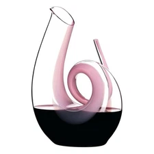 Riedel Pink Curly Decanter