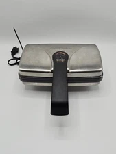 Chefs Choice Pizzelle Pro Express Bake Toscano Maker Model 834 Tested! Working!