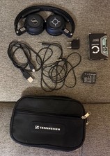 Sennheiser MM 450-X Bluetooth Noise Cancelling Headphones + Case Extra Battery