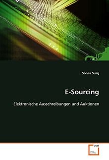 E-Sourcing: E-Sourcing - Elektronische Ausschreibungen u... | Buch | Zustand gut