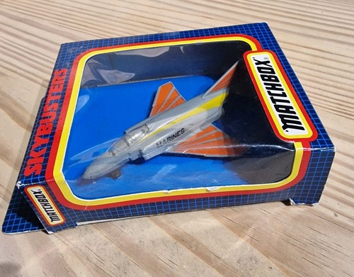 Matchbox Skybusters SB15 Phantom F4E Rare Grey Marines Version Brand New - Picture 2 of 5