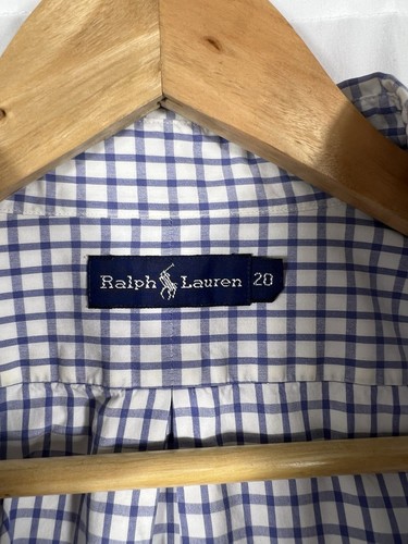 Polo Ralph Lauren camicia shirt A Quadri Size L 90s - Foto 6 di 9
