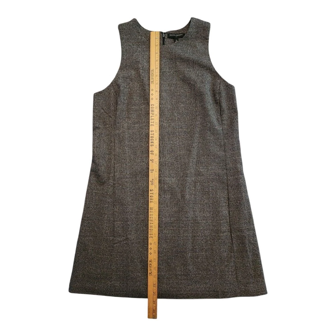 VETEMENTS Banana Republic abito smanicato a quadri carriera lavoro linea A 14 donna