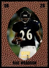 1998 Playoff Momentum #245 Rod Woodson - Baltimore Ravens - HOF
