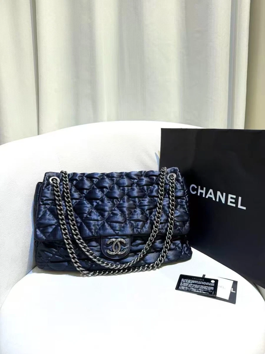 CHANEL Blue Nylon Exterior Bags & Handbags for Women for sale | eBay
