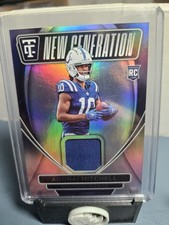 2024 Adonai Mitchell Totally Certified New Generation RC  NGL-AML Colts Patch