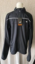 Souke Warm Cycling/ Running  Jacket H2O Resistant Windbreaker Black Size XL NWT