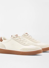 Peter Millar Drift Mesh Sneaker Shoes Mens Size 11 IVORY INV13083870