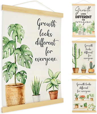 4 Pack Mental Health Poster Hanger Frame, Therapy Office Decor, Canvas Poster Pr