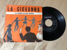 Disco 45 Giri Franco Trincale - La Giovanna, la storia di una sposa