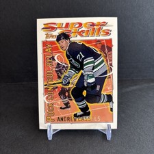 1996 Topps PUCK CONTROL SUPER SKILLS #4 Andrew Cassels WHALERS EX/NM