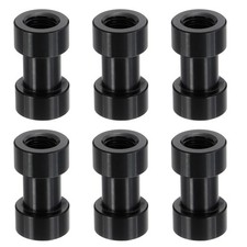 6Pack 1/4" to 3/8" Female to Female Camera Spigot Screw Converter Tripod Adapter