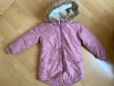 Mädchen Parka Winterjacke Gefüttert Kapuze,...