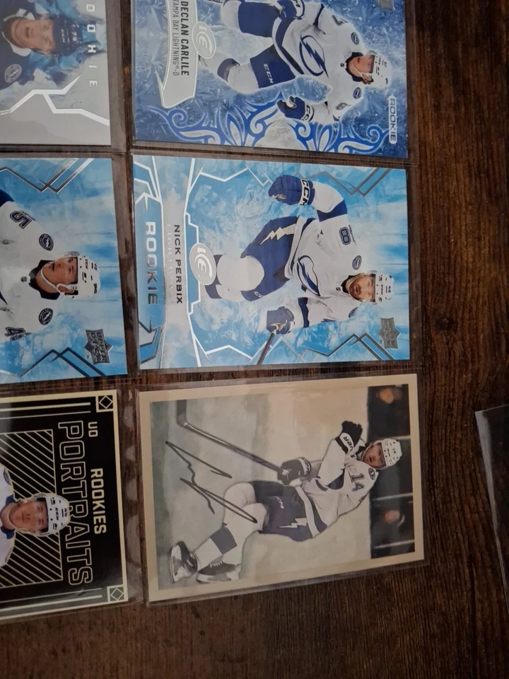Tampa Bay Lightning Lot Of 8 Rookie Cards As Pictured **Combine Ship ** - Image 3 of 4