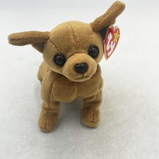Ty Beanie Baby - TINY the Chihuahua Dog 5" NWT Plush Stuffed Animal Toy