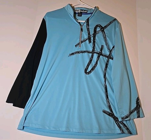 Jamie Sadock 1/4 Zip Long Sleeve , Sz: XL, # 31109