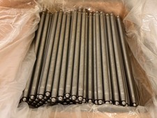 16 Pcsset Valve Push Rods Hardened Steel Pushrods 38 8.650 Length Chevy Bbc