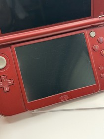 Nintendo 3DS XL Launch Edition Handheld Red Complete! Tested! Games!!