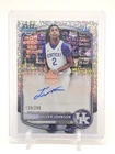 JASPER JOHNSON 2025-26 BOWMAN CHROME U 1ST AUTO SPECKLE REFRACTOR /299 Q3948