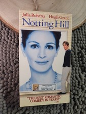 Notting Hill VHS Tape Julia Roberts Hugh Grant Universal VHS Tape