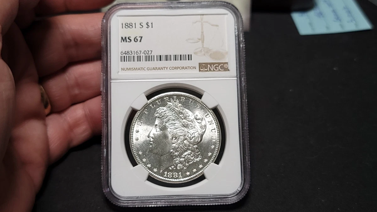 NGC MS 67 Graded Morgan Dollars 1878-1921 for sale | eBay
