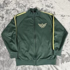 Vintage The Legend of Zelda Jacket Mens XS 2007 Y2K Nintendo Track Video Game