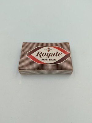 Vintage  Facelle Royale Man Size Promotional Plastic Playing Cards.New