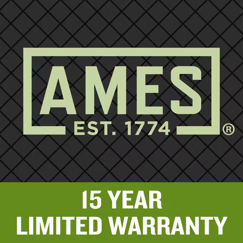 57.5 In. Fiberglass Handle 16-Tine Double Play Bow Rake